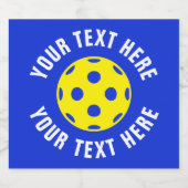 Étiquettes personnalisées de bouteilles de bière a (Étiquettes simples)