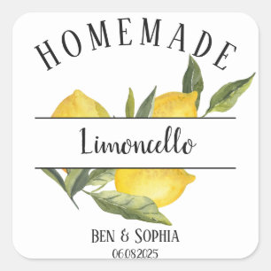 Étiquettes personnalisées de Limoncello Italien fa
