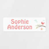 Étiquettes personnalisées étanches pour enfants (Design 1)