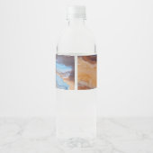 Étiquettes personnalisées pour bouteille d'eau (Dos)