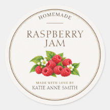 Étiquettes personnalisées pour pots de confiture d