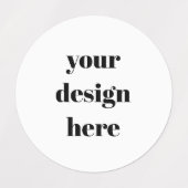 Étiquettes Personnaliser ou Customiser (Design 1)