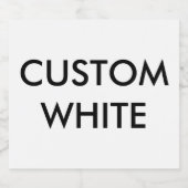 Étiquettes personnalisés de bouteille de bière per (Étiquettes simples)