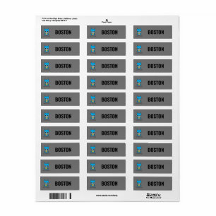 Étiquettes personnalisés pour enfants Mini Batman