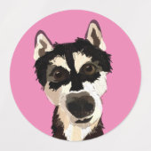 Étiquettes Phoenix de la feuille d'autocollants Husky (Design 2)