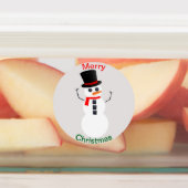 Étiquettes Phoques/Stickers d'enveloppes de Noël assortis (Apposé)