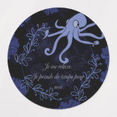 Étiquettes pieuvre (Design 2)