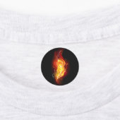 Étiquettes Plume de paon de feu (Apposé)