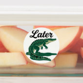 Étiquettes Plus tard Gator : Un adieu léger (Apposé)