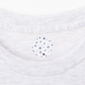 Étiquettes pois peint à la main (Apposé)
