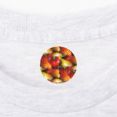 Étiquettes Poivrons rouges et jaunes (Apposé)