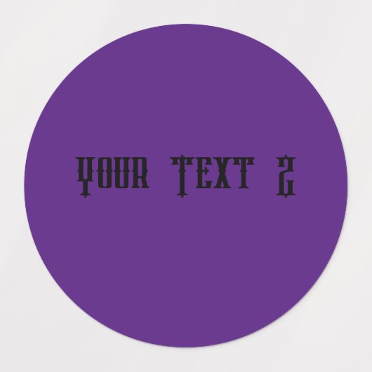 Étiquettes police phoenix Bold (Design 2)