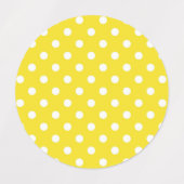 Étiquettes Polka dot (Design 2)