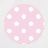 Étiquettes Polka dot (Design 1)