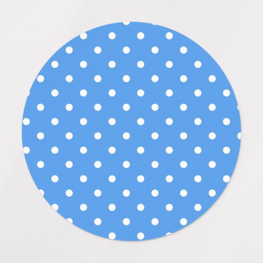 Étiquettes Polka dot (Design 1)