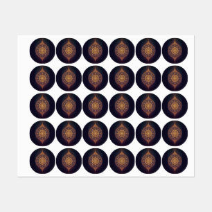 Étiquettes Portail de la Lumière Infinie – Un Mandala Sacré