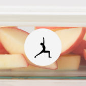 Étiquettes Poses de yoga (Apposé)