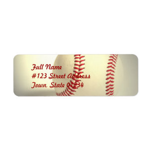 Étiquettes postales de base-ball