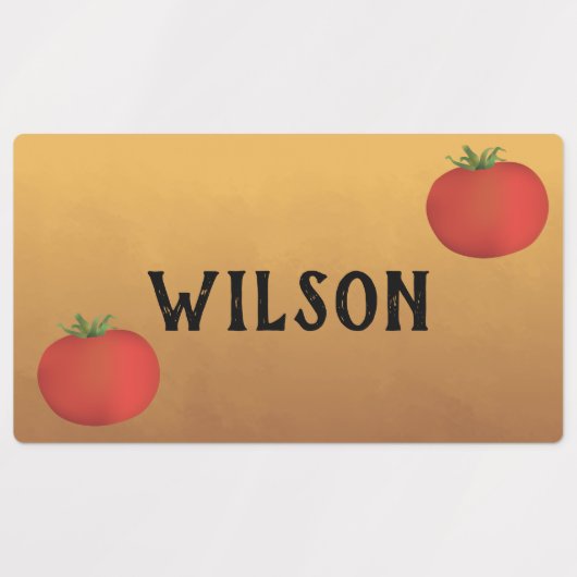 Étiquettes Potluck (Design 1)