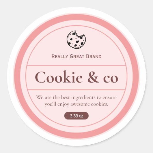 Étiquettes pour biscuits, Étiquettes pour yaourts, (Devant)