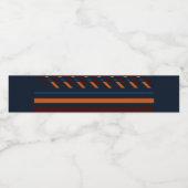 Étiquettes pour bouteille d'eau de boissons et de (Étiquettes simples)