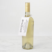 Étiquettes pour bouteilles (Incliné)