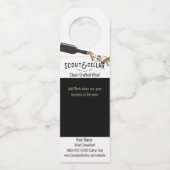 Étiquettes pour bouteilles (Dos)