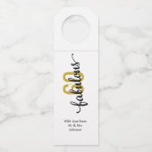 Étiquettes Pour Bouteilles 60 et fabuleux 60e anniversaire (Devant)