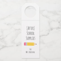 After School Supplies Teacher Gift