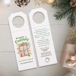 Étiquettes Pour Bouteilles Agent immobilier Maison Où le cœur est Noël Pop