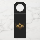 Étiquettes Pour Bouteilles Ailes steampunk (Dos)