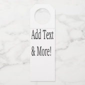 Étiquettes Pour Bouteilles Ajouter du texte et plus encore ! Personnalisez vo (Dos)