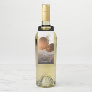 Étiquettes Pour Bouteilles Appel à l'élégance de la calligraphie photo de mar