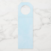 Étiquettes Pour Bouteilles Aquarelle mignonne Mère Lion & Merci Cub (Dos)