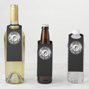 Étiquettes Pour Bouteilles Balise de hameçon de bouteille à musique