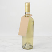 Étiquettes Pour Bouteilles Bois de chauffage (couleur solide)  (Incliné)