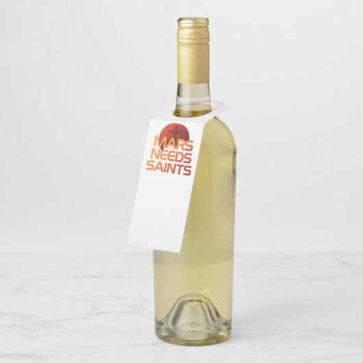 Étiquettes Pour Bouteilles boisson mars (Incliné)