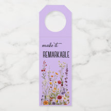 Bottle Hanger Tags