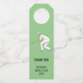 Étiquettes Pour Bouteilles Boules de pelouse (Devant)