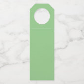 Étiquettes Pour Bouteilles Boules sur gazon (Dos)