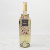 Étiquettes Pour Bouteilles Buffalo Adventures Wears Warm Kraft Red ID599 (Sur bouteille)