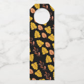 Étiquettes Pour Bouteilles Cadeau Friendsgiving Merci (Dos)