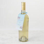 Étiquettes Pour Bouteilles Cadres Et Fleurs (Incliné)