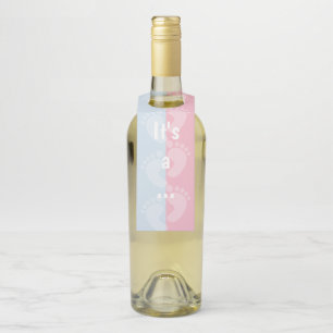 Étiquettes Pour Bouteilles C'est un...Cadeau pour la fête de révélation du se