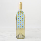 Étiquettes Pour Bouteilles Chat dans une banane (Sur bouteille)