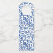 Étiquettes Pour Bouteilles Chiens de Staffordshire aquarelle (Dos)