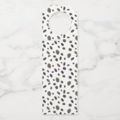 Étiquettes Pour Bouteilles Chinoiserie Aquarelle Arc Guepard (Dos)