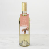 Étiquettes Pour Bouteilles Christmas chien drôle rude année simple moderne (Sur bouteille)