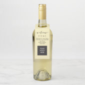 Étiquettes Pour Bouteilles Cintre de bouteille de vin de pendaison de (Sur bouteille)