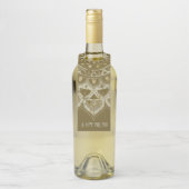 Étiquettes Pour Bouteilles Classique Mandala Inde Style 4 (Sur bouteille)